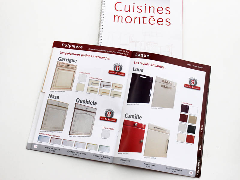 Cuisine catalogue